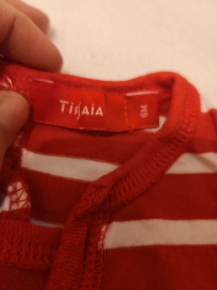 Robe rayures rouge - photo numéro 2