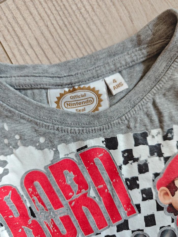 Tshirt Mario 4ans - photo numéro 2