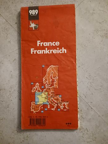 carte Michelin France