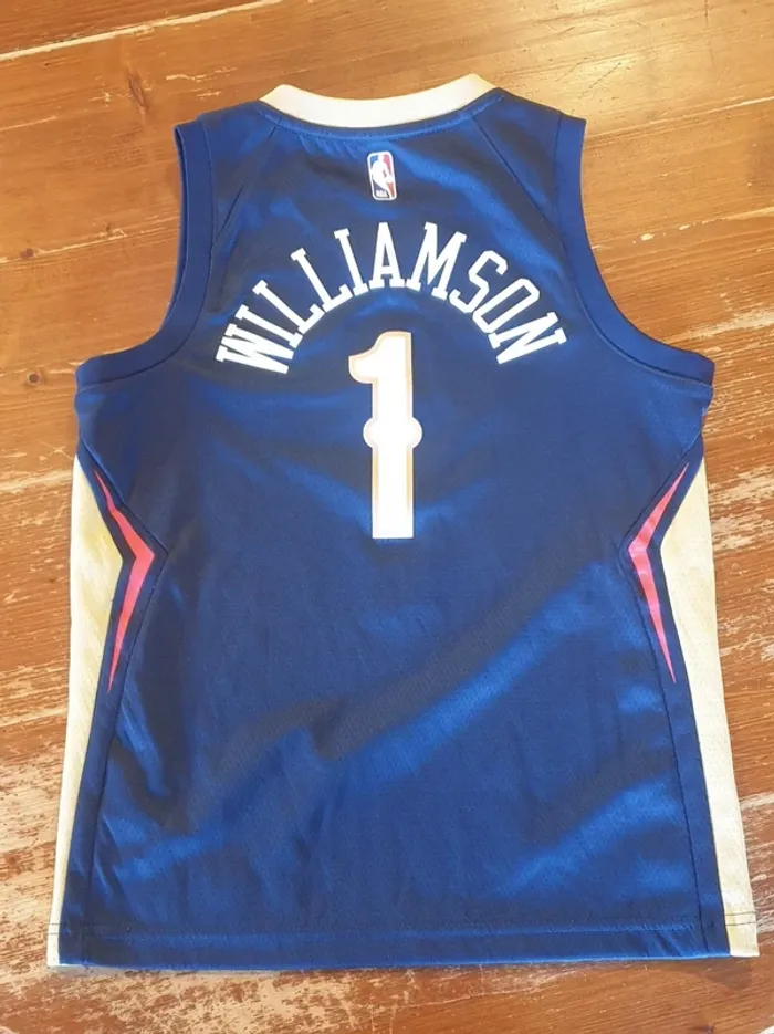 Maillot NBA New Orléans - Williamson 1 - photo numéro 2