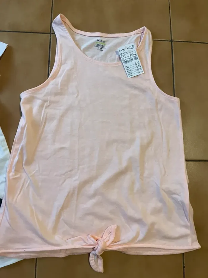 Lot 2 t shirts fille 12 ans - photo numéro 4