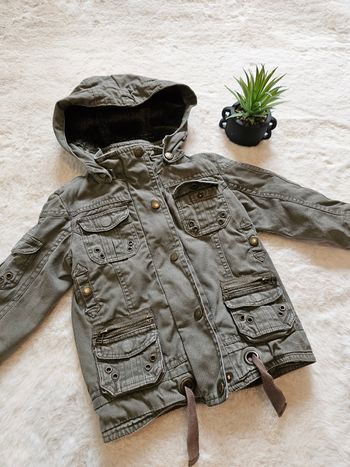 🌟 Vynil Fraise - manteau bien chaud - Taille 3ans