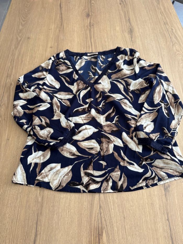 Blouse femme fleuri