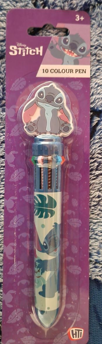 Stylo 10 couleurs Stitch