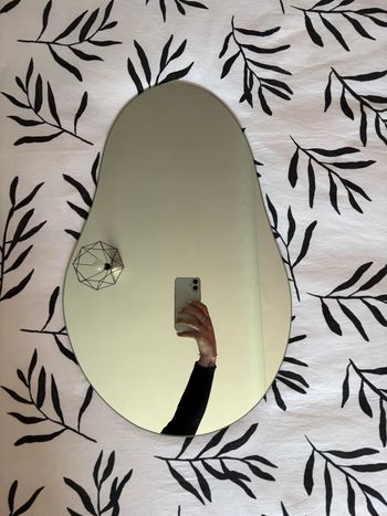 Miroir forme arrondie 