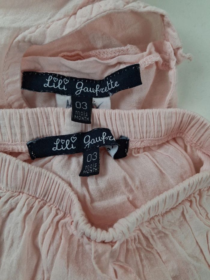 Ensemble Lili Gaufrette taille 3 mois - photo numéro 4