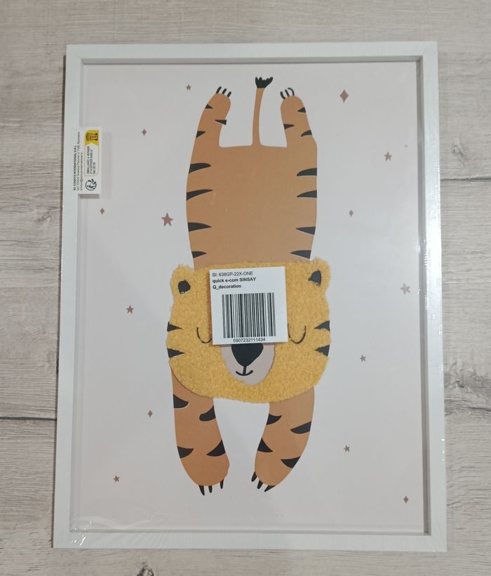 Tableau décoratif 30x40 Tigre - photo numéro 3