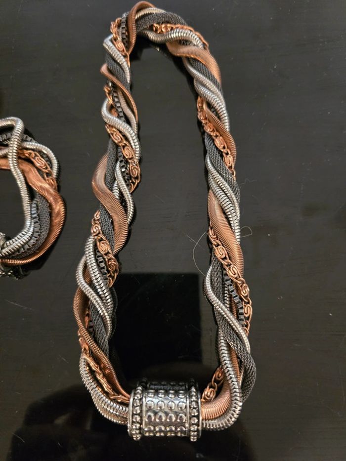 Parure de bijoux vintage - photo numéro 3