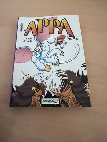 Livre appa tome 1 boule de poil manga