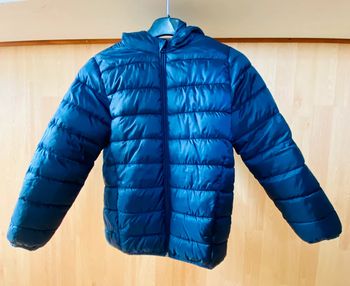 Doudoune fine bleu marine