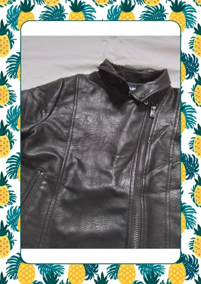 Veste simili cuir - photo numéro 3