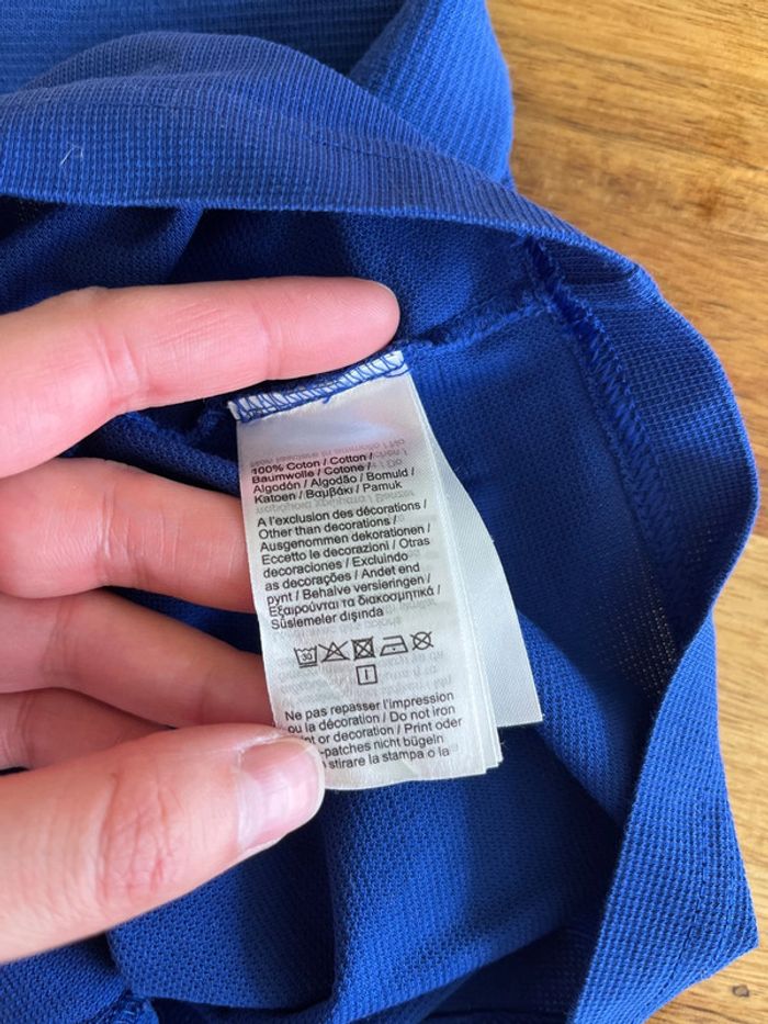 Polo Lacoste bleu - photo numéro 4
