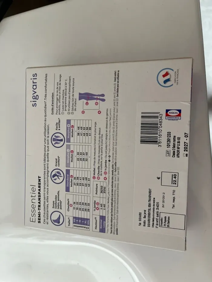 Chaussettes de compression médicale neuf - photo numéro 2