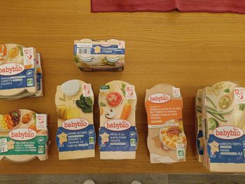 Lot petits pots babybio