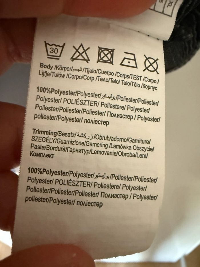 Haut gris et blanc avec perles Pimkie - photo numéro 6