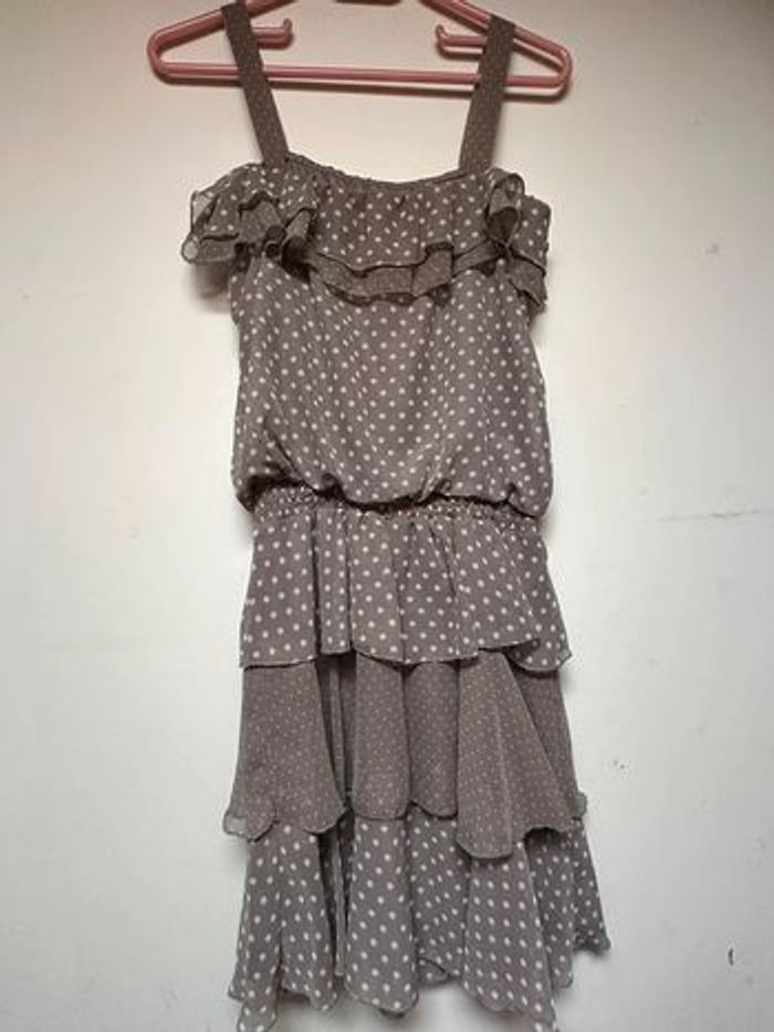 Robe légère en voile transparent doublé