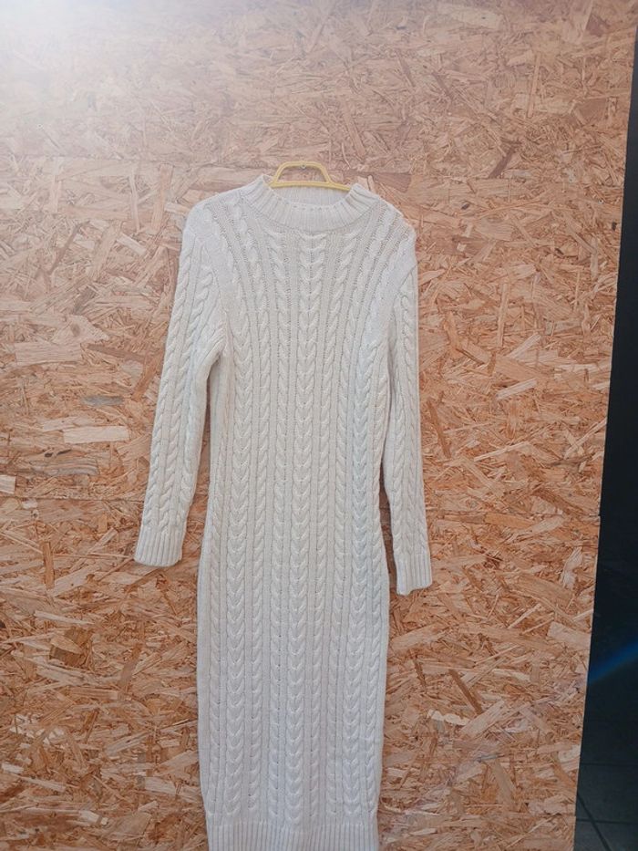 Robe pull longue d'hiver taille 36 - photo numéro 3