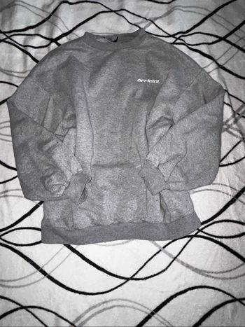 Sweat gris Boohoo