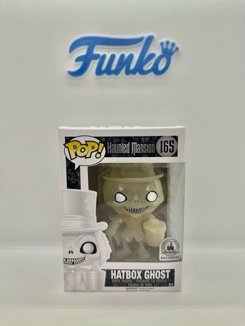 Funko Pop Haunted Mansion Hatbox Ghost 165 DisneyParks Exclusive HARD STACK