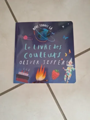 Livre "le livre des couleurs" de olivier jeffers