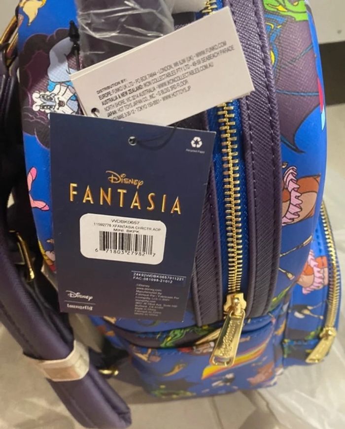 Sac a dos disney fantasia Mickey - photo numéro 3
