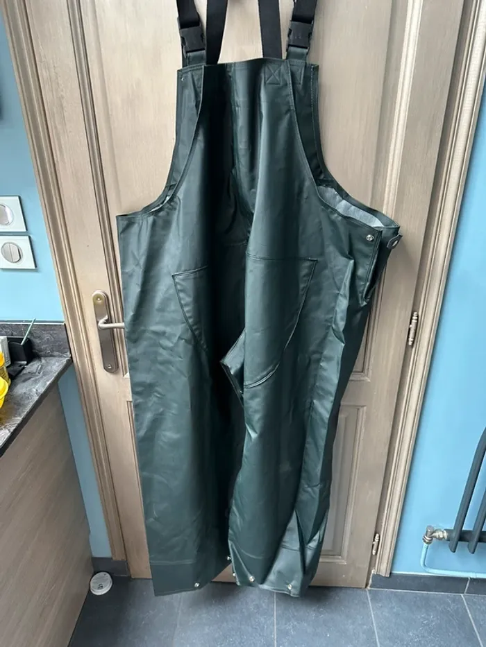 Salopette de pêche imperméable vert foncé Carhartt 4XL - photo numéro 15