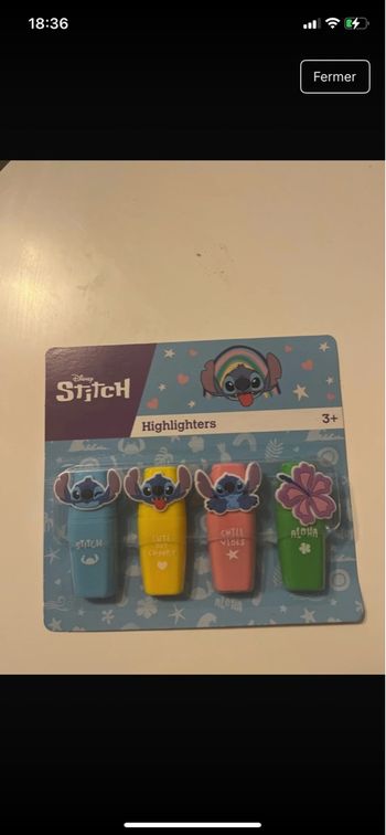 Surligneur stitch