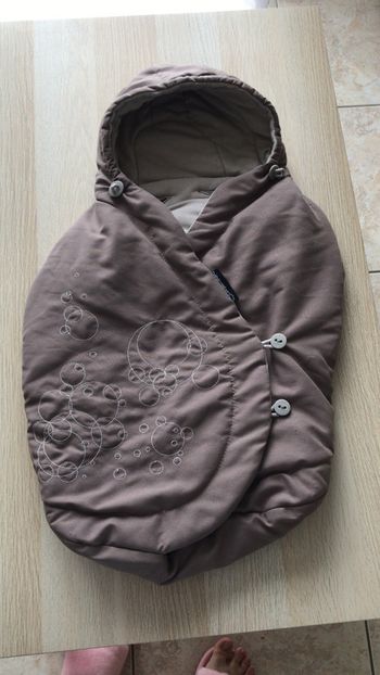 Chancelière cosy poussette nacelle bébé confort mixte