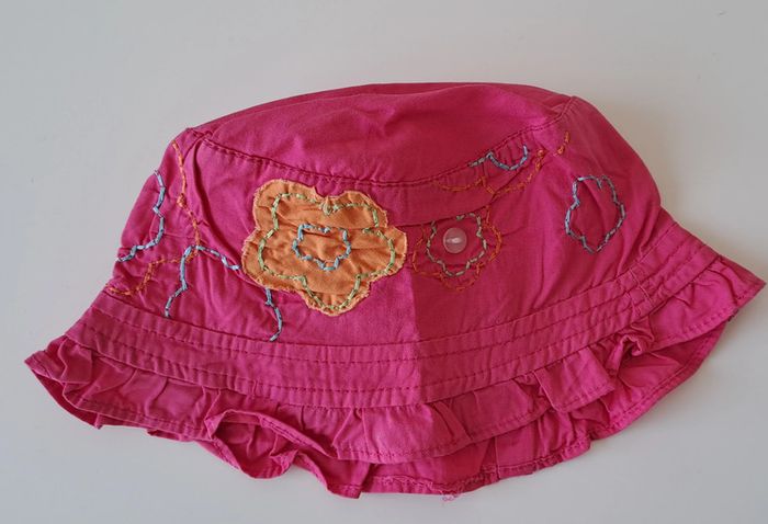 Chapeau de soleil fille 9 mois