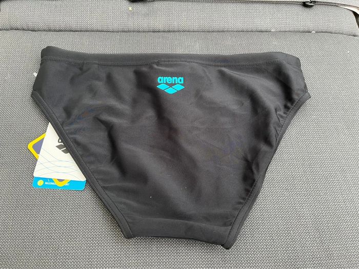 Slip de bain arena noir taille 75 - photo numéro 2