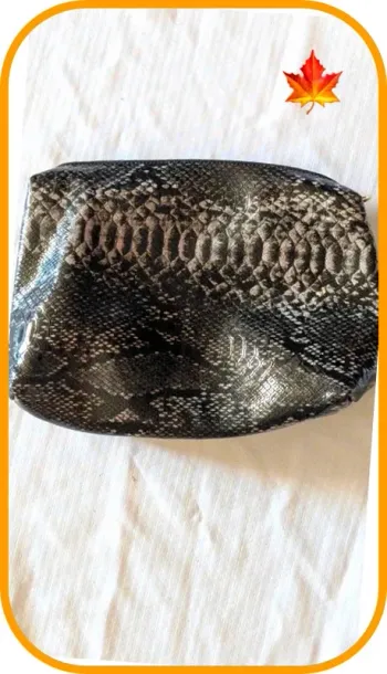 Pochette motifs serpent Rodier