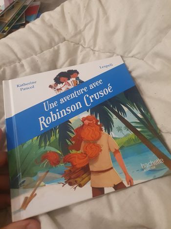 Livre macdo une aventure avec  Robinson crusoé