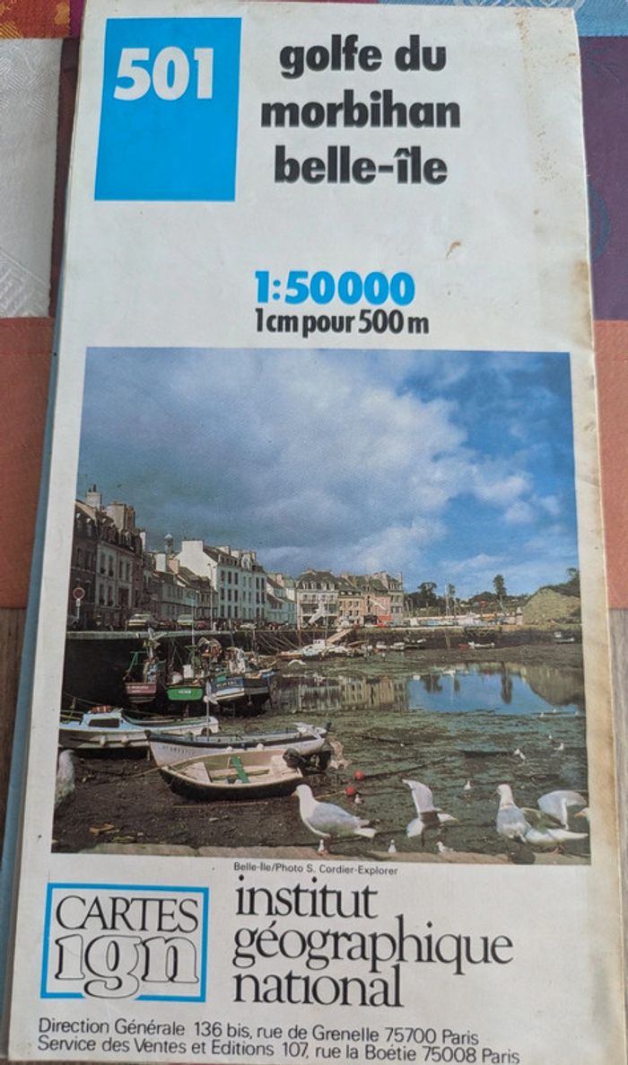 Carte ign golfe du morbihan - photo numéro 2