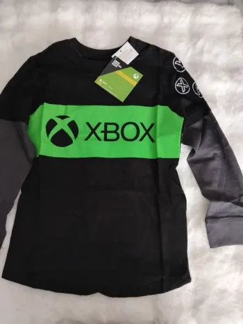 Tee-shirt manches longues, XBOX, 9 ans,neuf avec étiquettes