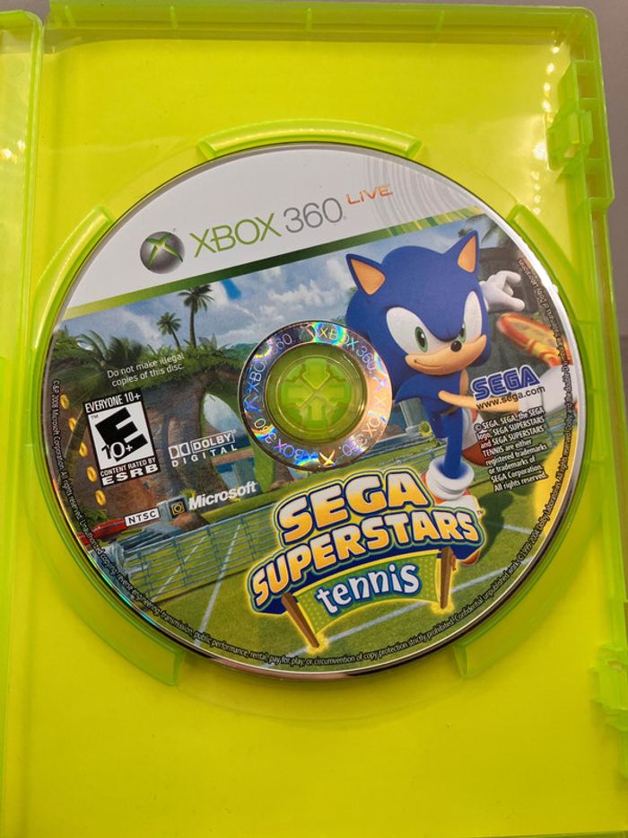 Jeux Xbox 360 : Sega Superstars Tennis (J2024366) - photo numéro 4