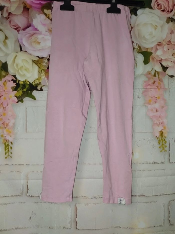 Legging rose 4ans