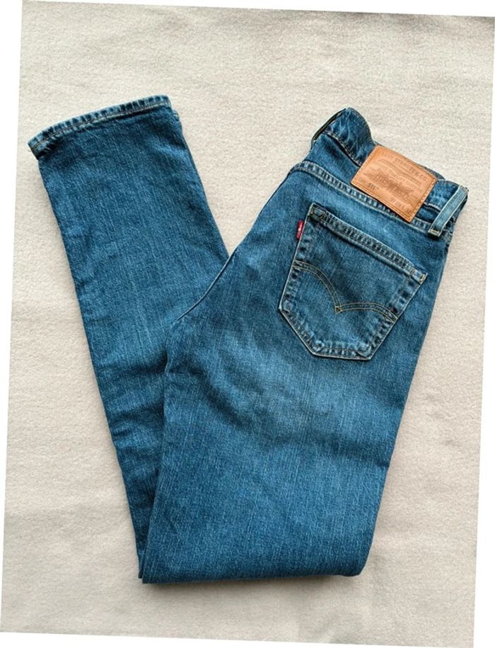 Jeans Levis 511 homme bleu W29L32 comme neuf - photo numéro 3