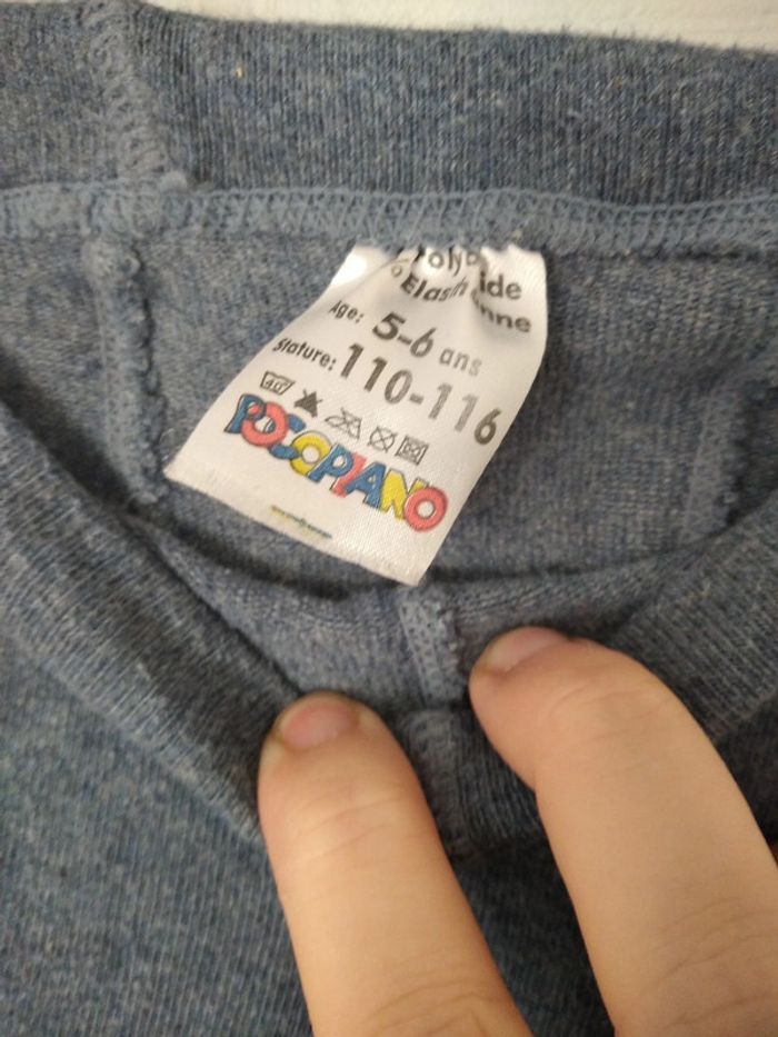 collants gris foncé 5-6 ans - photo numéro 3