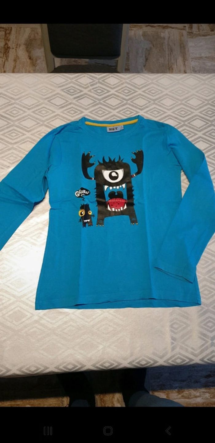 T-shirt manches longues 10 ans