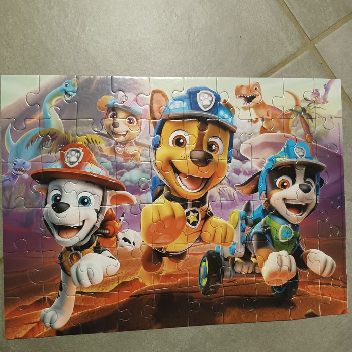 Puzzle Pat patrouille Dino rescue 60 pièces - photo numéro 2