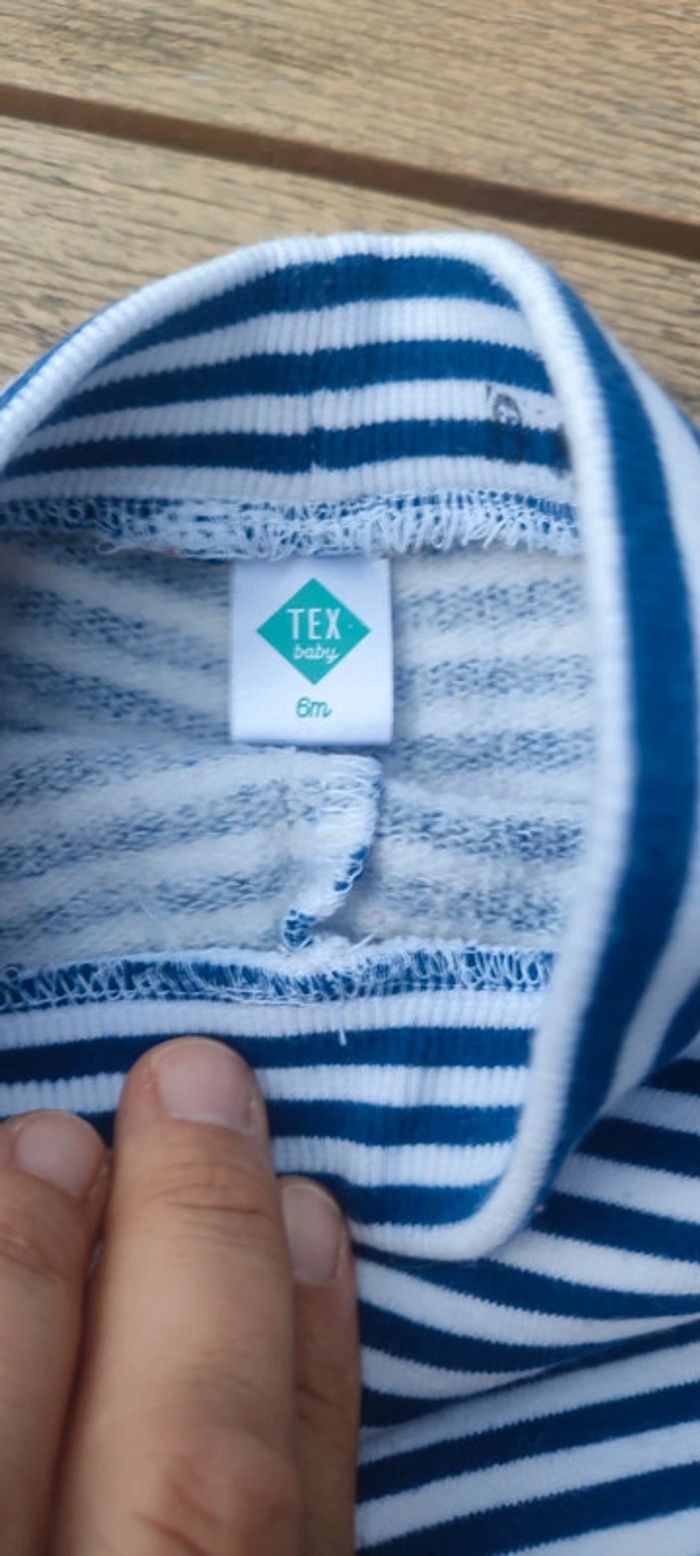 Lot 2 pantalons souples 6mois - photo numéro 3