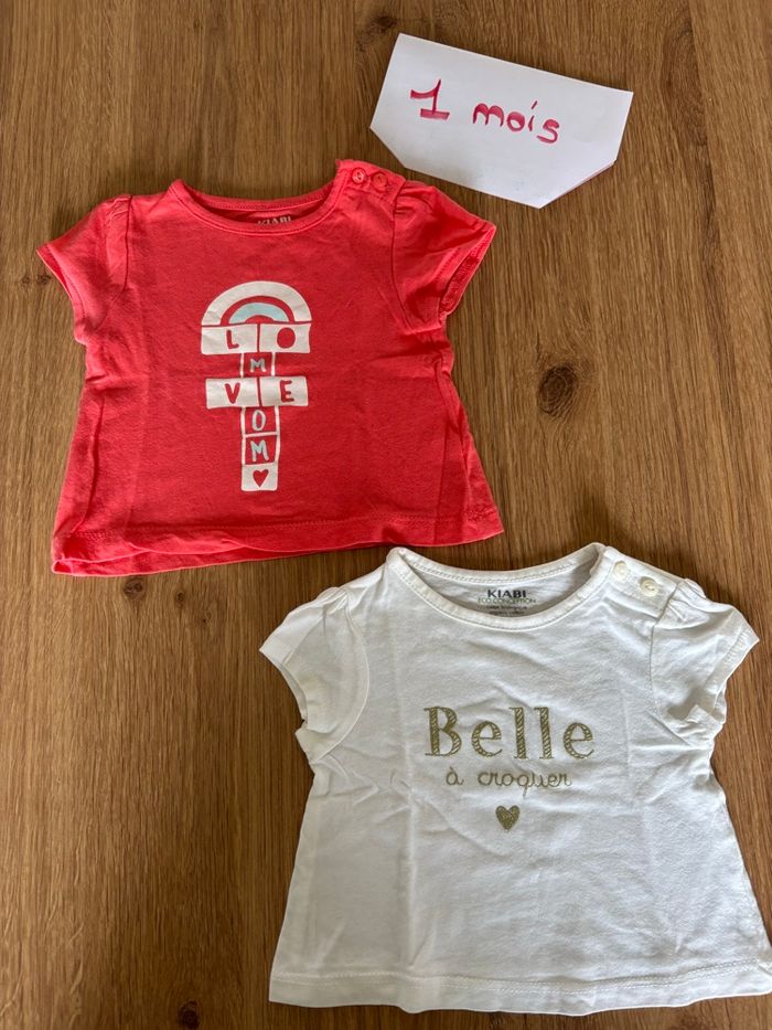 Ensemble complet bébé fille 1 mois - photo numéro 4