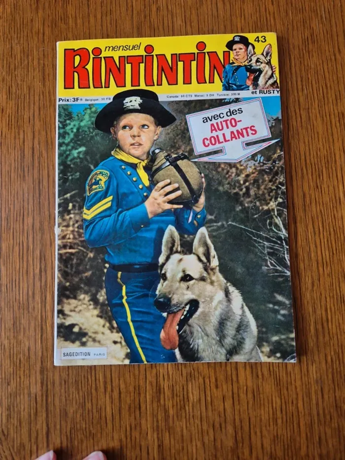 revue vintage rintintin - photo numéro 1