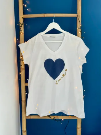 🌟 Tee-shirt femme en taille unique