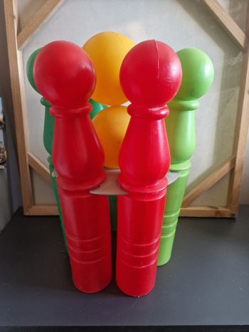 Quilles en plastique