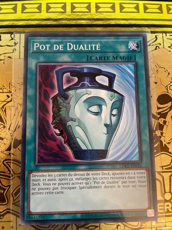 Carte Yu-Gi-Oh! : Pot de dualité - LDK2-FRY34