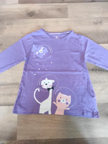 Tee-shirt ML 4 ans en TBE