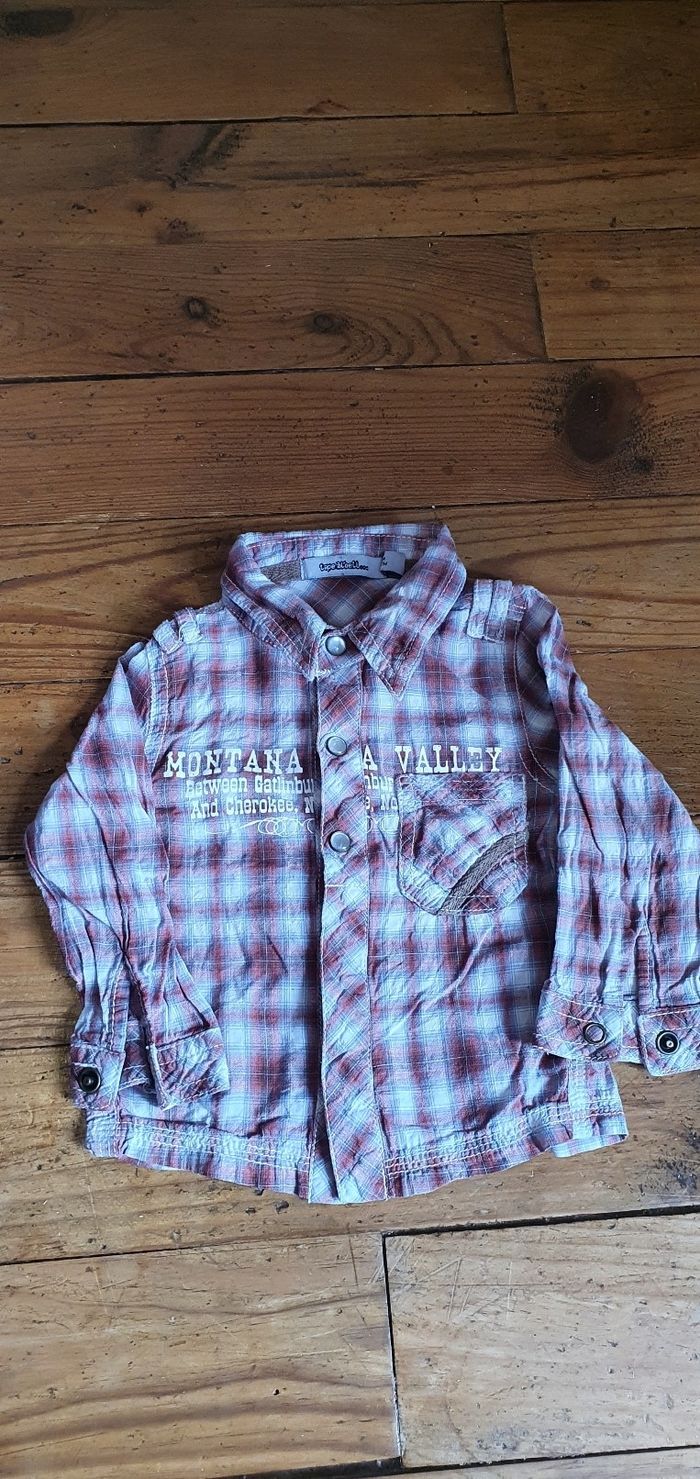 Chemise manches longues