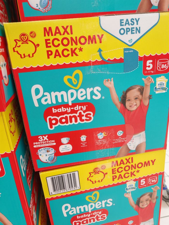 Pampers baby dry T4, T5, T6, T7, T8 - photo numéro 4