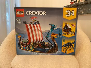 LEGO 31132 Le bateau viking et le serpent de Midgard • NEUF